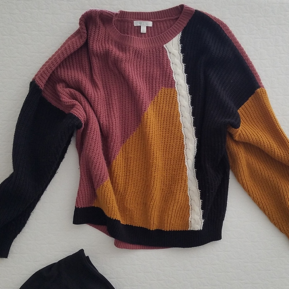 Sweater hippie style